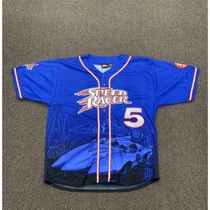 2001  VINTAGE SPEED RACER Enterprises SHIRT Size XXL Baseball Jersey RARE  great